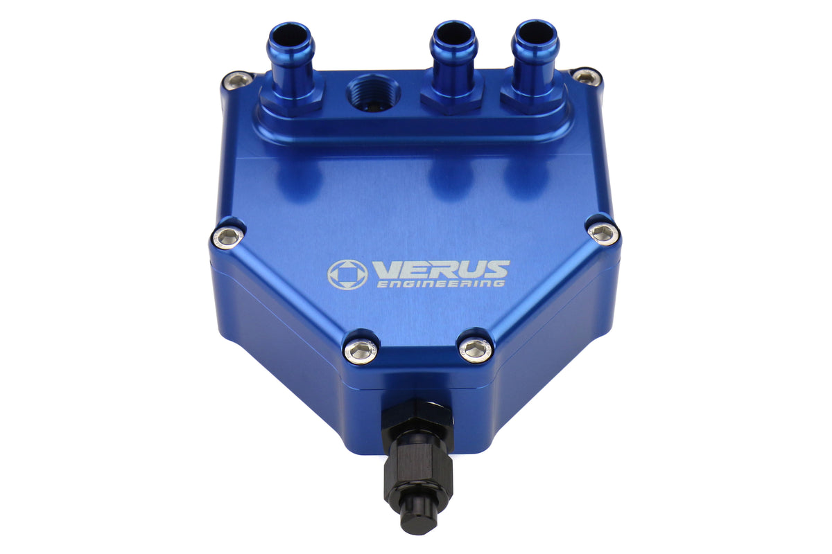 VERA0002A-BLU Dual Air Oil Separator, Multi-Stage Filtering - 2013+ FT-86-Blue,