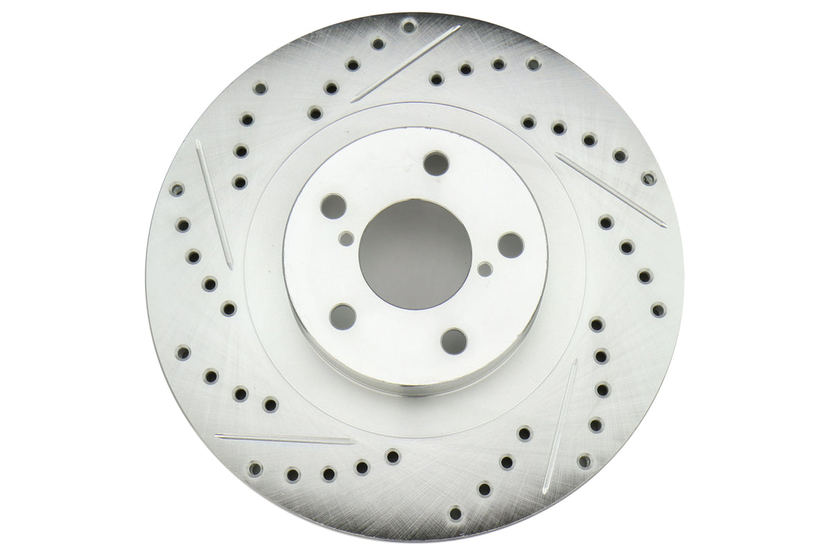 Stoptech C-Tek Sport Drilled and Slotted Rotor Single Front Right Subaru Models (inc. 2002-2008 WRX)