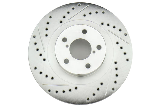 Stoptech C-Tek Sport Drilled and Slotted Rotor Single Front Right Subaru Models (inc. 2002-2008 WRX)