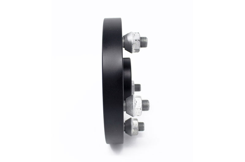 TQSTS-WS-536 Torque Solution Forged Aluminum Wheel Spacer 5x114.3 20mm Black Pair - 2015-2021 Subaru WRX & STI,