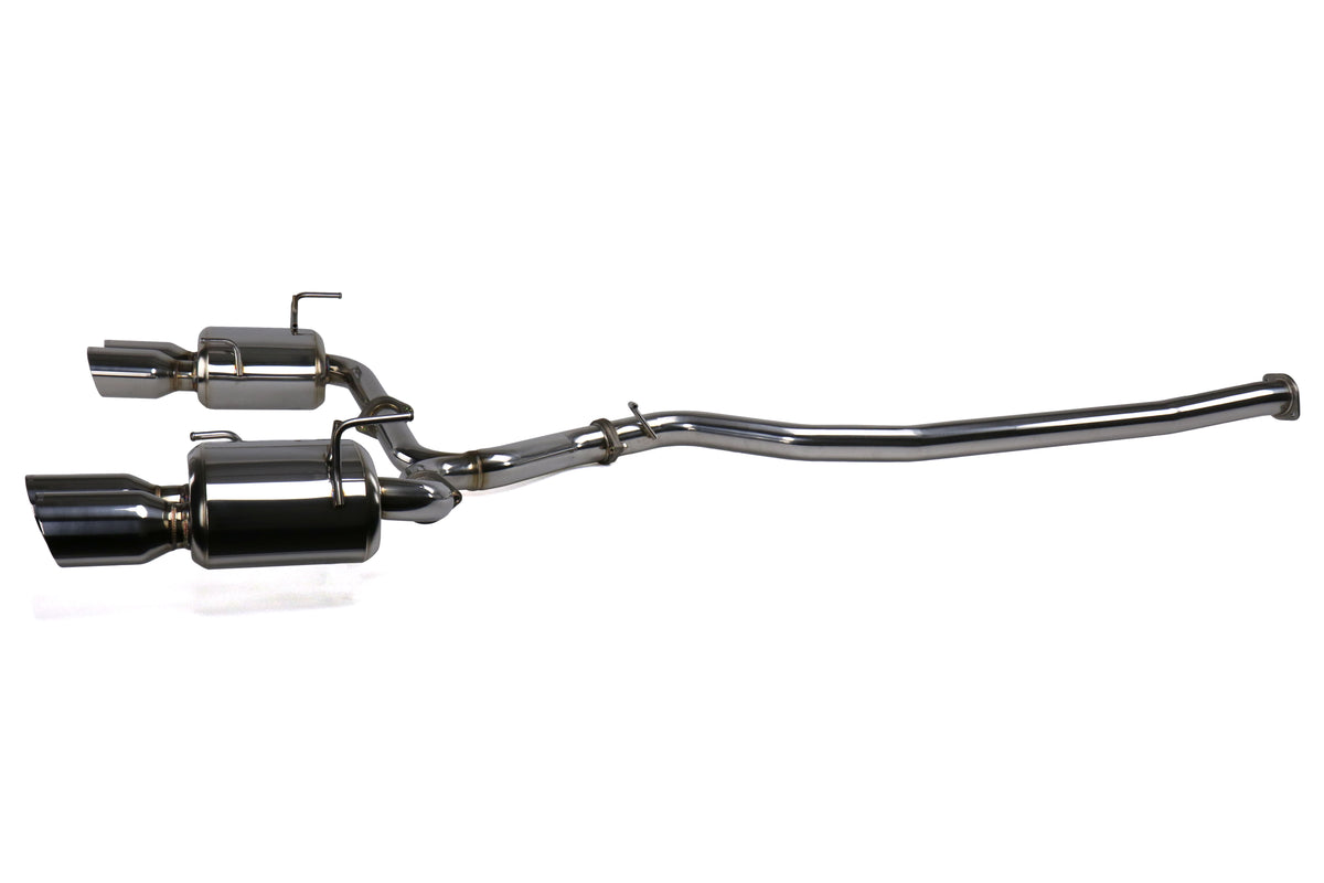 REMRK-C4076S-01 Remark 4" Quad Exhaust - 2015+ WRX / STI-Stainless Steel-Non-Resonated,