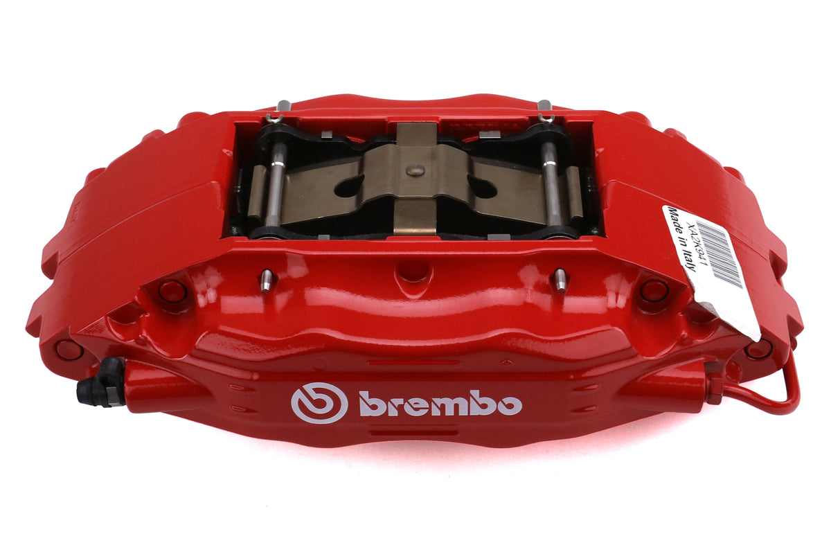 BRE1H5.6005A2 Brembo Front 4 Piston OE Slotted or Drilled Brake Kit - 2013+ FR-S / BRZ / 86-Red-Slotted,