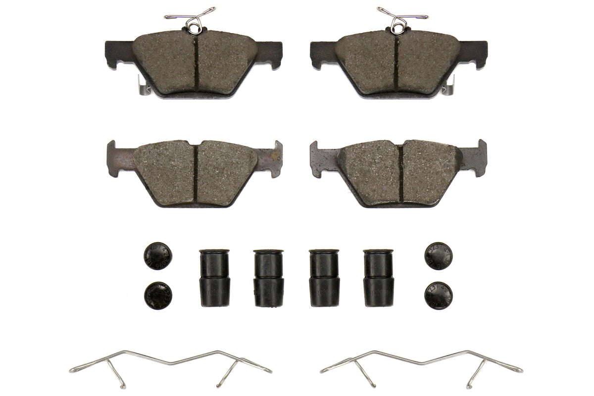 STT105.18080 Stoptech PosiQuiet Ceramic Brake Pads Rear - 2015-2021 Subaru WRX,