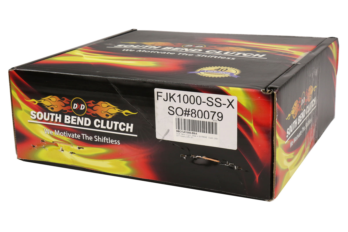 SBCFJK1000-SS-X South Bend Clutch Stage 4 Extreme Clutch Kit - 2004+ Subaru STI / 2007-2009 Subaru Legacy GT Spec B,