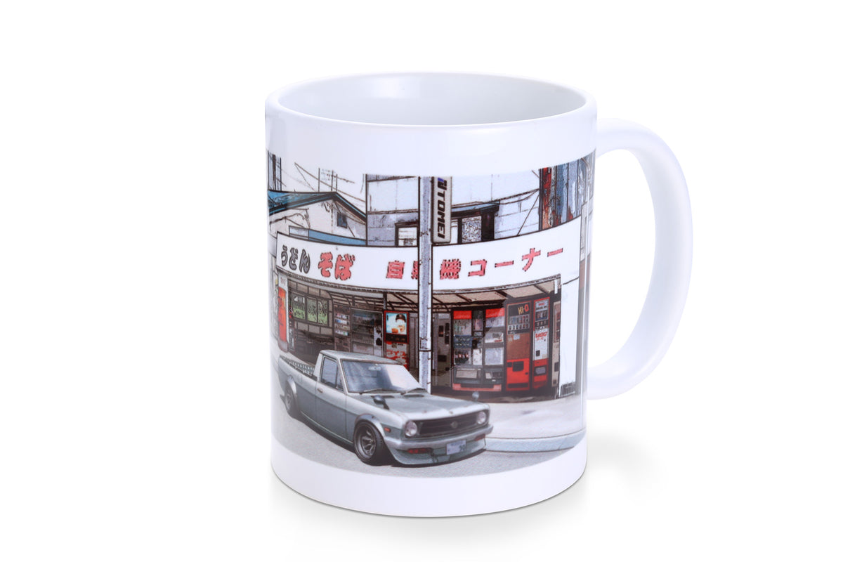 TOMTG601A-NS00B Tomei Mug White B120 Sunny Truck Vending Machine,