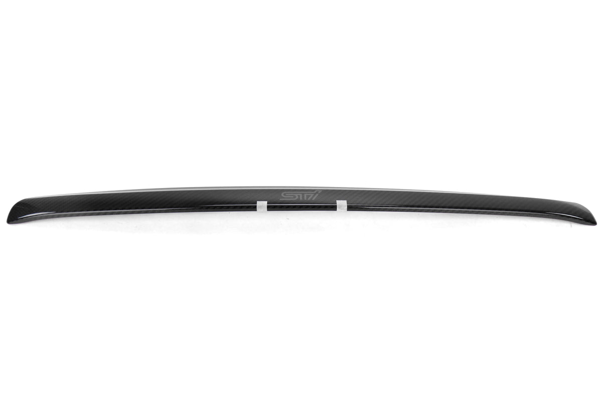 STIJ121SVA100 STI Carbon Fiber Trunk Finish - 2015+ WRX / 2015+ STI,