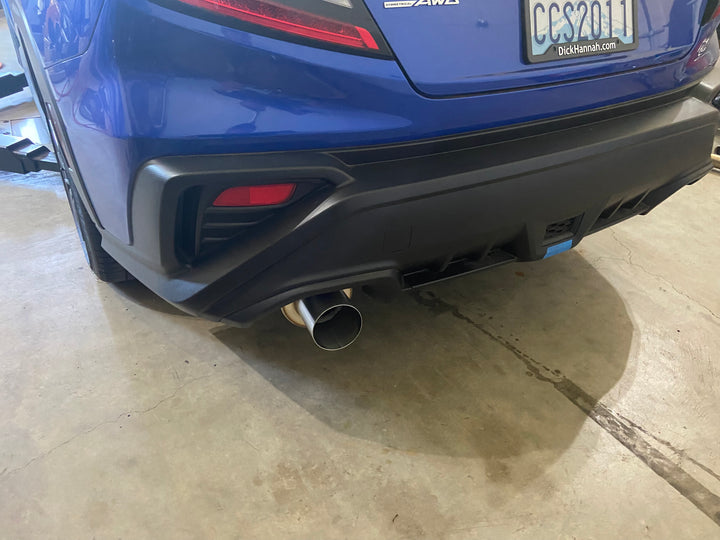 Non Resonated ETS Single Exit Catback Exhaust - 2022-2024 Subaru WRX