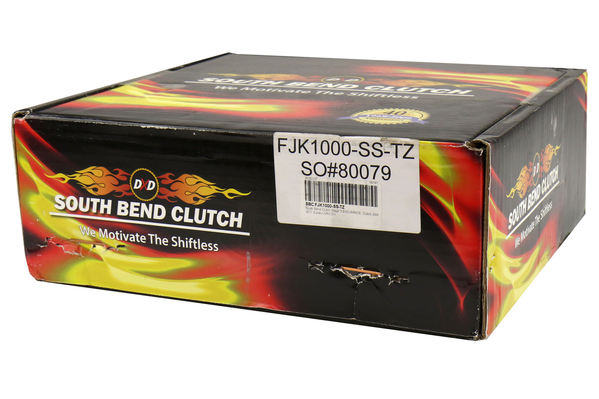 SBCFJK1000-SS-TZ South Bend Clutch Stage 3 Endurance Clutch Kit  - 2004+ Subaru STI / 2007-2009 Subaru Legacy GT Spec B,