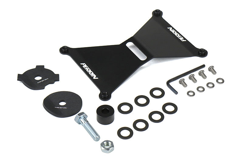 PERPSP-BDY-205F Perrin Front License Plate Relocation Kit For FMIC - 2018+ WRX / STI,