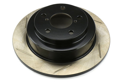 STT126.47011SR Stoptech Slotted Rear Right Rotor Single - Subaru Models (inc. 2002-2005 WRX),