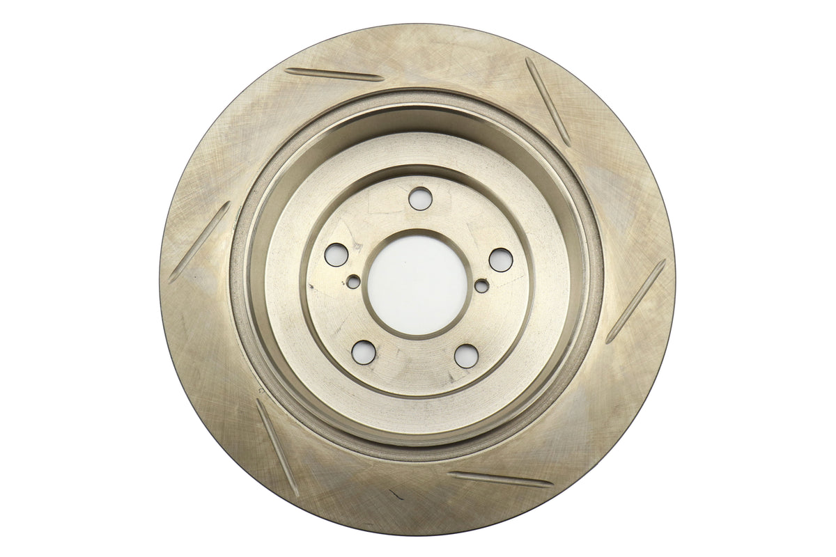 STT126.47011SR Stoptech Slotted Rear Right Rotor Single - Subaru Models (inc. 2002-2005 WRX),