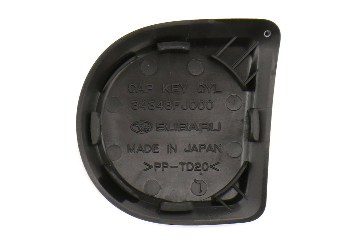 SUB34348FJ000VH Subaru OEM Key Cylinder Cap Cover - 2015+ WRX / 2015+ STI / 2014+ Forester / 2013+ Crosstrek,