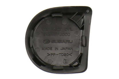SUB34348FJ000VH Subaru OEM Key Cylinder Cap Cover - 2015+ WRX / 2015+ STI / 2014+ Forester / 2013+ Crosstrek,