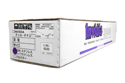 INVHS12SSTGTT Invidia N1 Catback Exhaust TI Tips - 2013+ FT86,