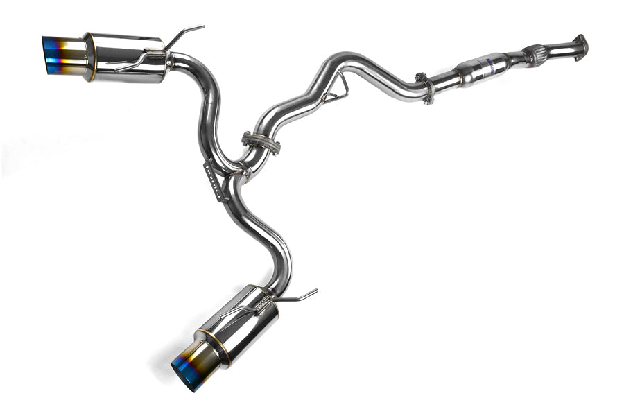 INVHS08STIGTT Invidia N1 Cat Back Exhaust Titanium Tips - 2008-2014 Subaru WRX Hatchback / 2011-2014 Subaru STI Hatchback,