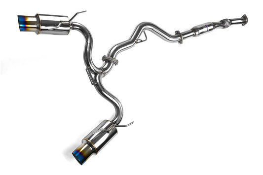 INVHS08STIGTT Invidia N1 Cat Back Exhaust Titanium Tips - 2008-2014 Subaru WRX Hatchback / 2011-2014 Subaru STI Hatchback,