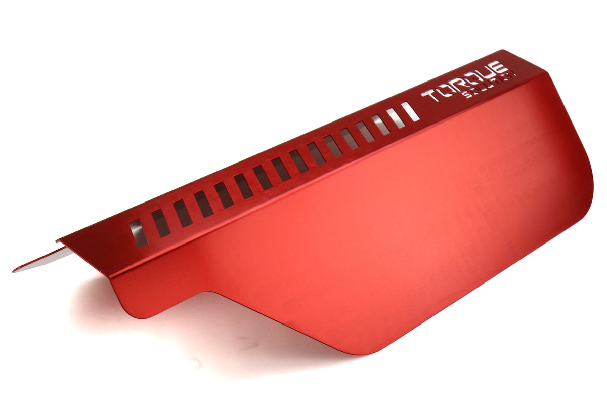 TQSTS-SU-289R Torque Solution Engine Pulley Cover - 2015+ WRX / 2014+ Forester XT-Red,