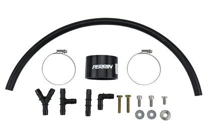Perrin Top Mount Intercooler - Black - 2008-2021 Subaru STI