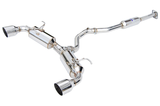 INVHS12SST6N21GS Invidia N2 Cat Back Exhaust Stainless Steel Tips - 2013+ FT86,