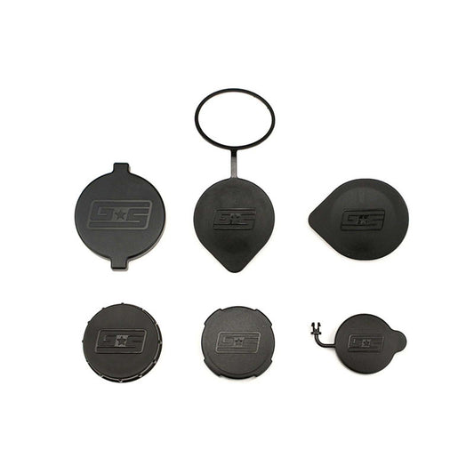 GRM120069 GrimmSpeed Engine Bay Reservoir Cap Set -,