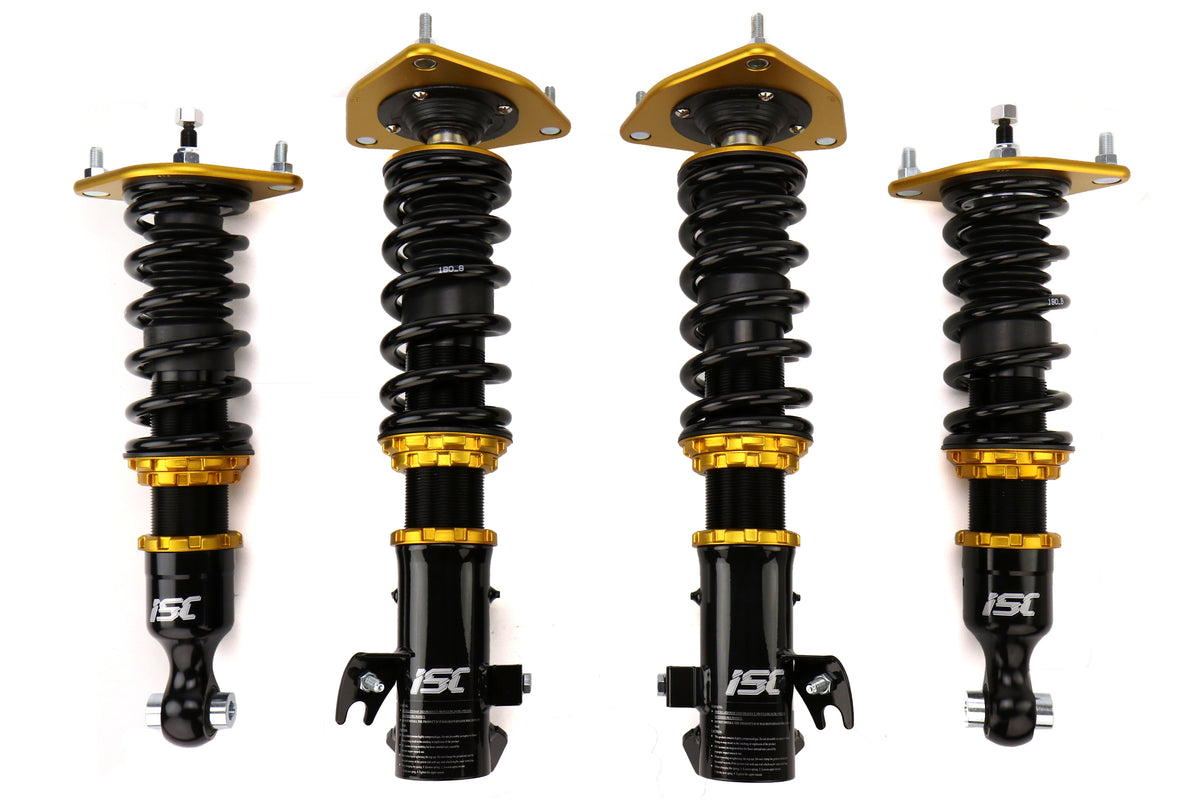 ISCS007B-S ISC Suspension Basic Street Sport Coilovers - 2008-2014 Subaru STI,