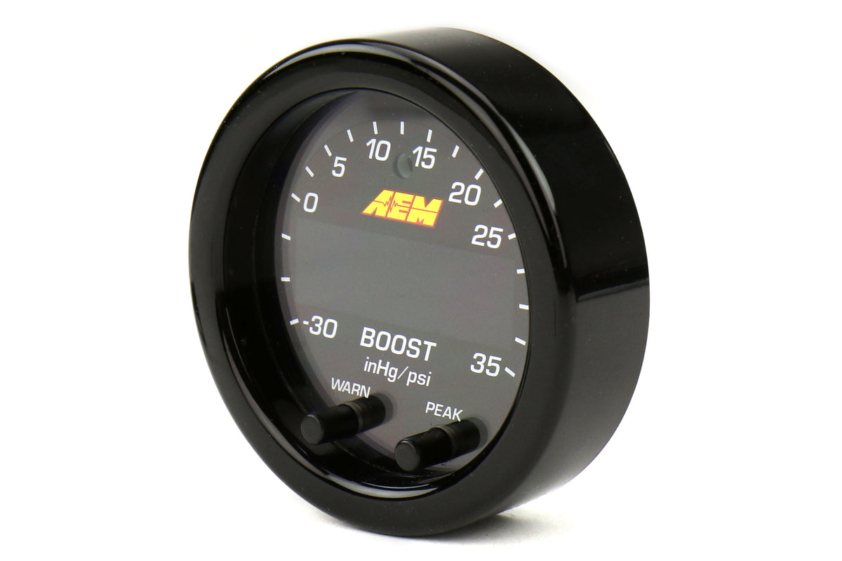 AEI30-0306 AEM X-Series Boost Gauge 52mm - Universal,