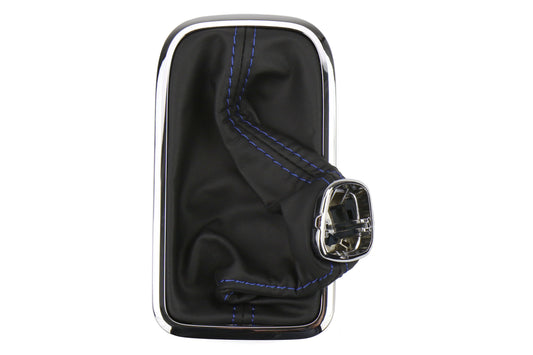 SUB35133VA010 Subaru OEM JDM Shifter Boot Blue Stitching - 2015+ WRX CVT / 2014+ Forester CVT / 2013+ Crosstrek CVT,