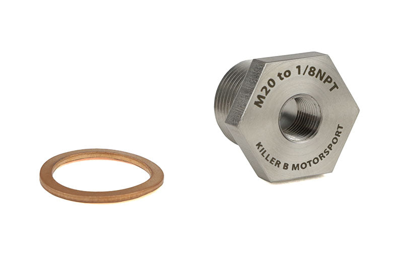 KILOEMNPT Killer B Motorsport OEM M20x1.5 to 1/8NPT Adapter -,