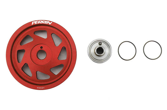 PERRIN Lightweight Crank Pulley for FA/FB Engines with Small Hub - Subaru Models (inc. 2017-2021 Crosstrek / 2019-2021 Forester)