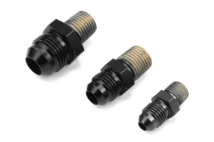 KILUTCRV2AN-B Killer B Motorsport Upper Coolant Reservoir w/ AN Fittings Black - Subaru Models (inc. 2002-2007 WRX / 2004-2021 STI),
