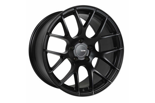 ENK467-895-6535BK Enkei Raijin Black Wheels 18x9.5 +35mm - 2015+ WRX / 2015+ STI,