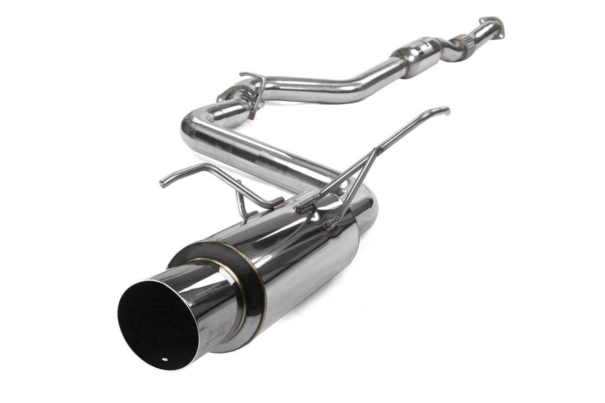 INVHS15SW4GTP Invidia N1 Resonated Single Exit Exhaust  - 2015+ WRX / 2015+ STI-Polished Tips,
