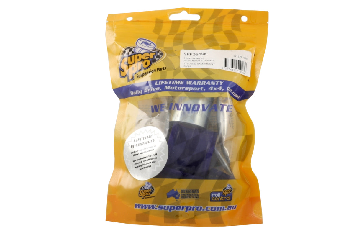 SPPSPF2648K Super Pro Steering Rack Bushing - Subaru WRX/STi 2005-2007,