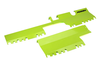 PERPSP-ENG-512NY Perrin Neon Yellow Radiator Shroud - 2015-2020 WRX / STI,