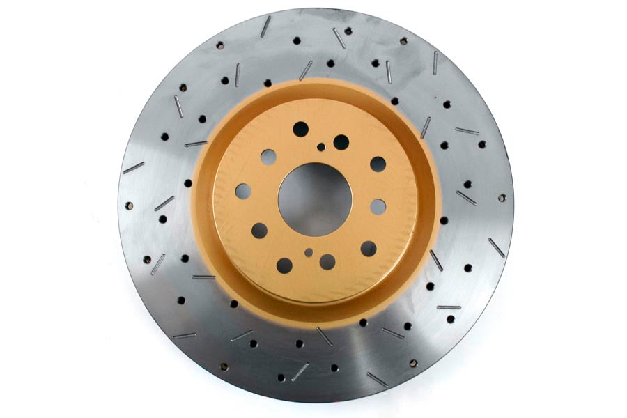 DBB4654XS-10 DBA T3 Clubspec 4000XS Series Drilled and Slotted Rotor (Front) - 2004-2017 STI / 2013+ FR-S / BRZ / 86,