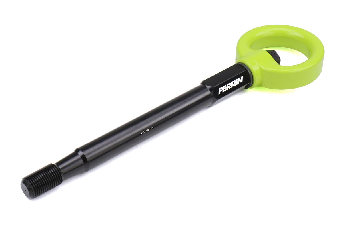 PERPSP-BDY-230NY PERRIN Tow Hook Kit Neon Yellow - Subaru WRX / STI 2002 - 2007,