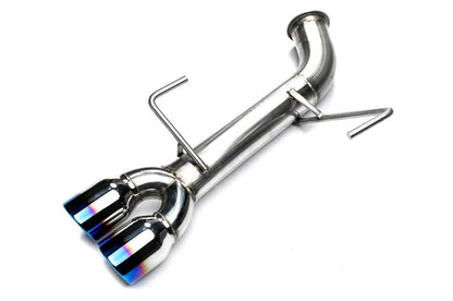 ETS200-60-EXH-005 ETS Cat-Back Exhaust System No Muffler Resonated Blue Tips - 2022+ Subaru WRX,