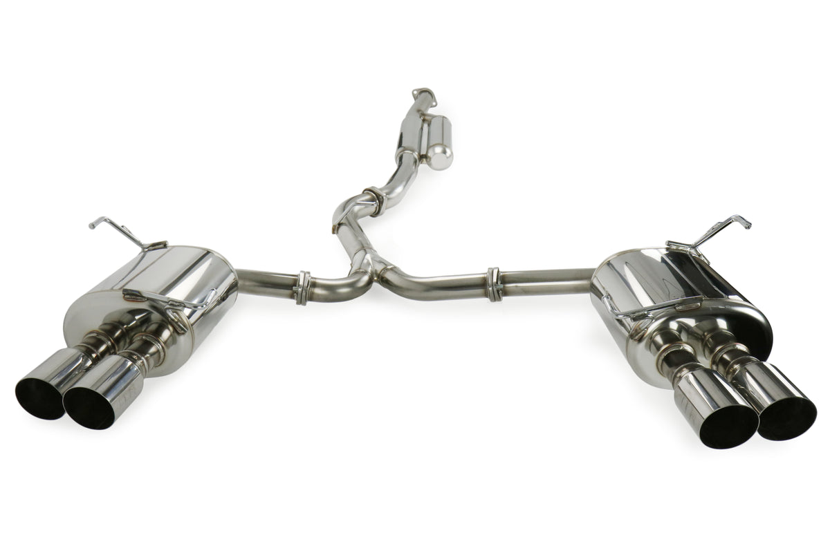 HKS31021-BF001 HKS Legamax Premium Cat Back Exhaust System - 2015+ WRX / 2015+ STI,