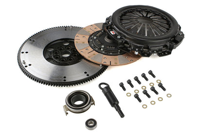 CCI15026-2600 Competition Clutch Stage 3 Segmented Ceramic Clutch Kit w/ Flywheel - 2006-2014 Subaru WRX / 2005-2009 Legacy GT,