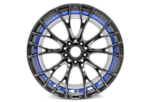 WED72742 WedsSport SA-20R BLC 18x8.5 +35 F Face - 2015+ WRX / 2015+ STI,