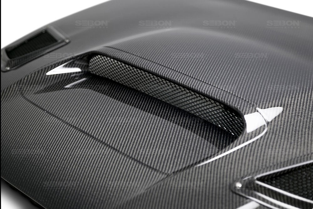 SEIHD15SBIMP-CS Seibon Carbon Fiber CS Style Hood - 2015+ WRX / 2015+ STI,