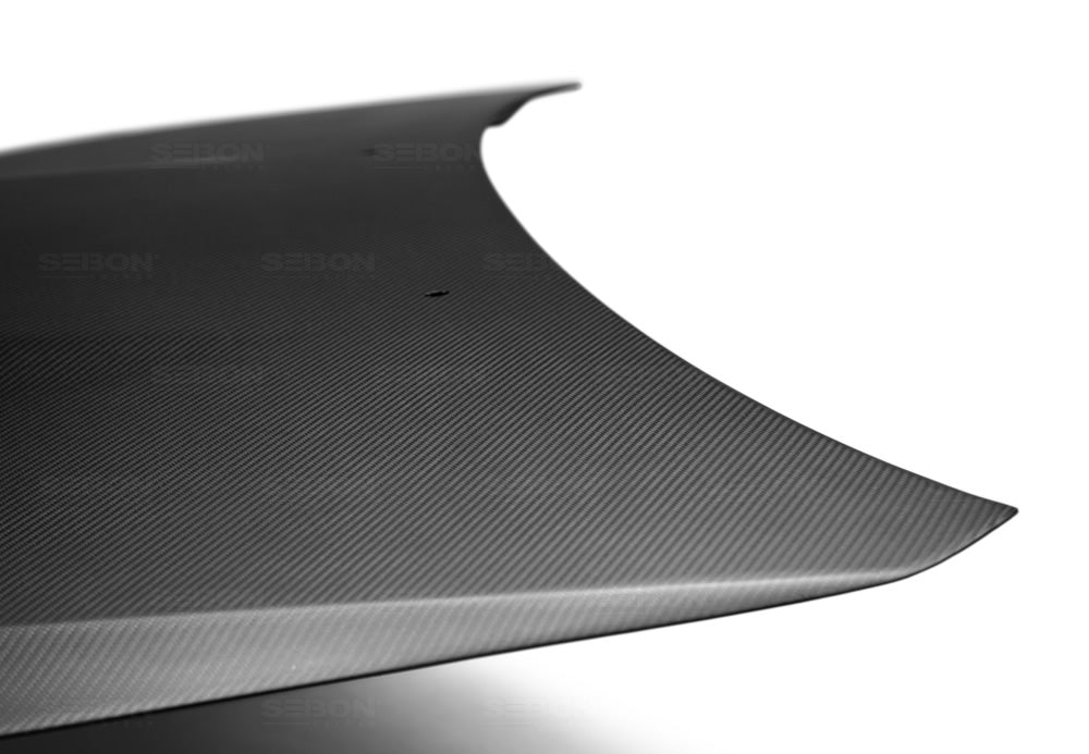 SEIHD0809SBIMP-OE-DRY Seibon Dry Carbon Fiber OE Style Hood - 2008-2014 Subaru WRX / 2008-2014 Subaru STI,