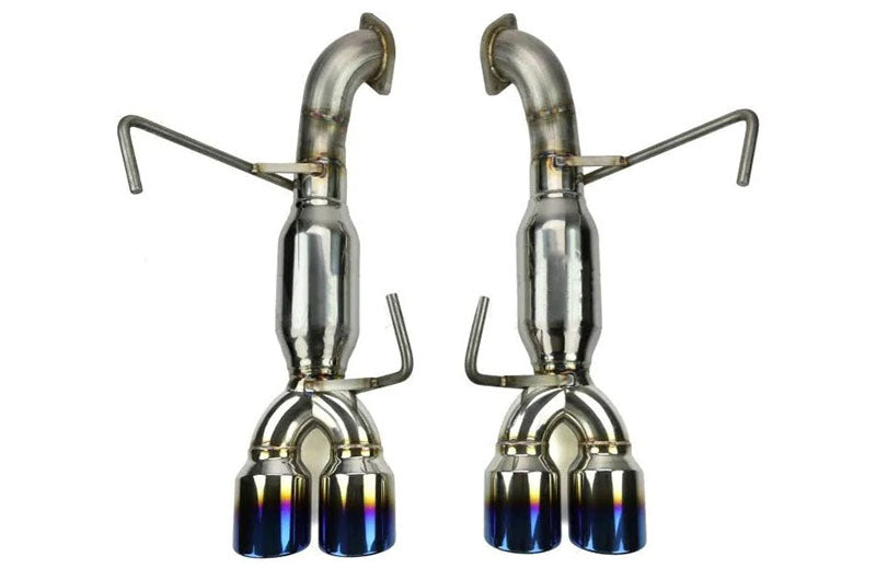 ETS200-60-EXH-105 ETS Axle-Back Exhaust System w/Muffler Blue Tips - 2022+ Subaru WRX,