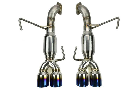 ETS200-60-EXH-105 ETS Axle-Back Exhaust System w/Muffler Blue Tips - 2022+ Subaru WRX,