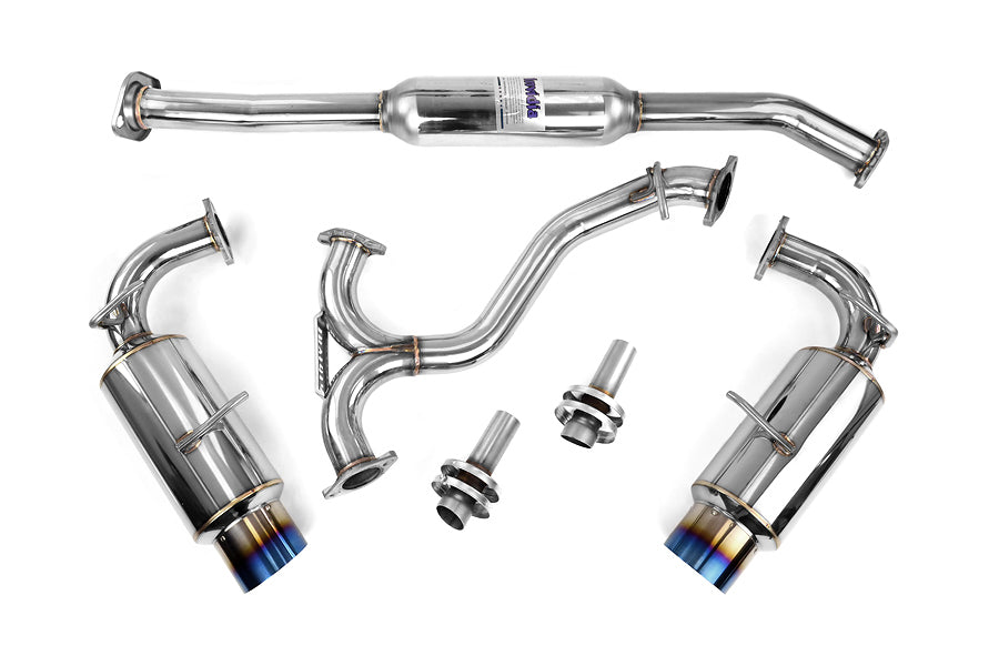 INVHS12SSTGTT Invidia N1 Catback Exhaust TI Tips - 2013+ FT86,