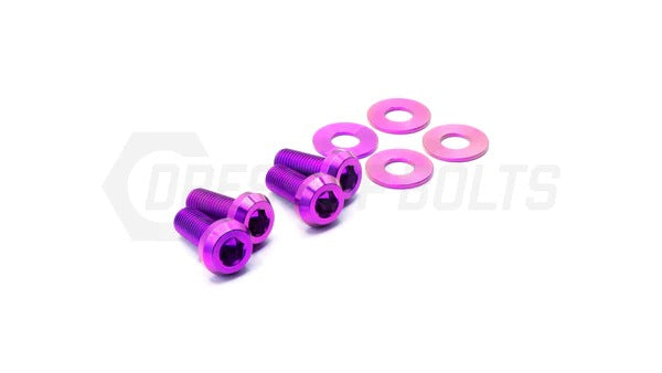 Fast Turn Fittings Titanium Hardware Seat Kit (Polished) - 2022-2024 Subaru WRX