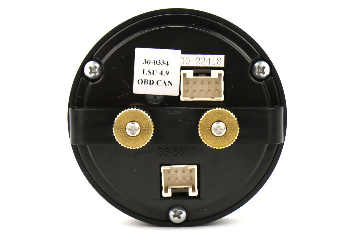 AEI30-0334 AEM Electronics X-Series Wideband AFR Gauge w/OBDII Connectivity - Universal,