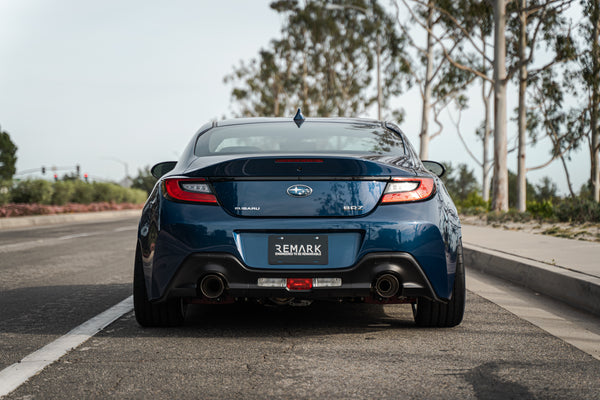 REMRO-TSZ8-S Remark Axle-Back Exhaust System Single-Wall  2022+ Subaru BRZ / Toyota GR86,