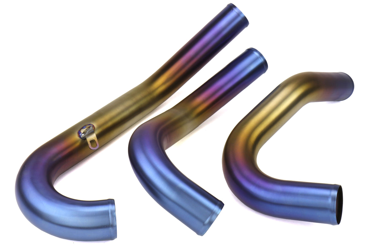 ETS200-20-ICP-013 ETS Titanium Front Mount Intercooler Piping Kit Spot Anodized - 2008-2014 Subaru STI,