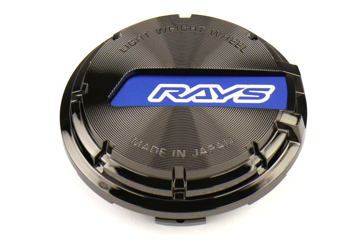 GRAWCGLBLBK Rays Gram Lights 57CR / 57DR GL Center Cap-Blue-Black,